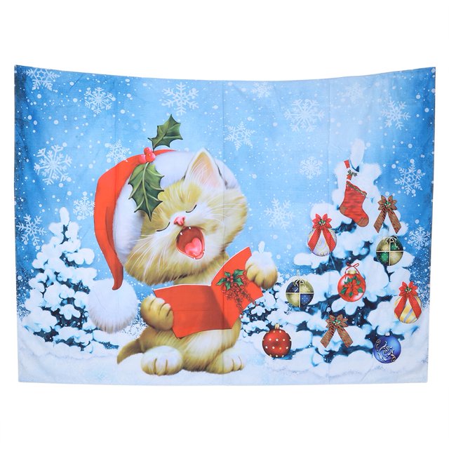 Tapiz de pared con diseño navideño de 200x150cm, alfombra para colgar en la pared, alfombra para sala de estar, dormitorio, decoración del hogar