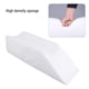 thumbnail image 4 of Almohada De Cuña Para Elevar Las Piernas, Almohada Para Elevar Las Piernas Para Dormir, Transpirable, Fácil De Usar, Blanca, , Extraíble Para Soporte De Rodilla, 4 of 7