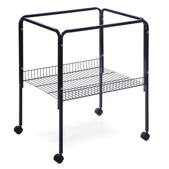 PREVUE PET PRODUCTS 446 Bird Cage Stand for 26 x 14 Base Flight Cages Black