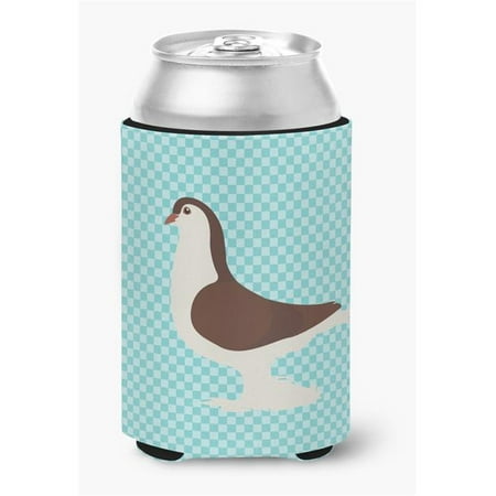 

Large Pigeon Blue Check Can or Bottle Hugger