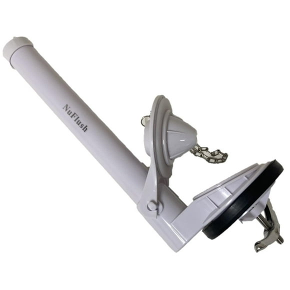 2.5-inch Flush Valve Assembly for 1 Piece Toilet,10-inch Overflow Tube