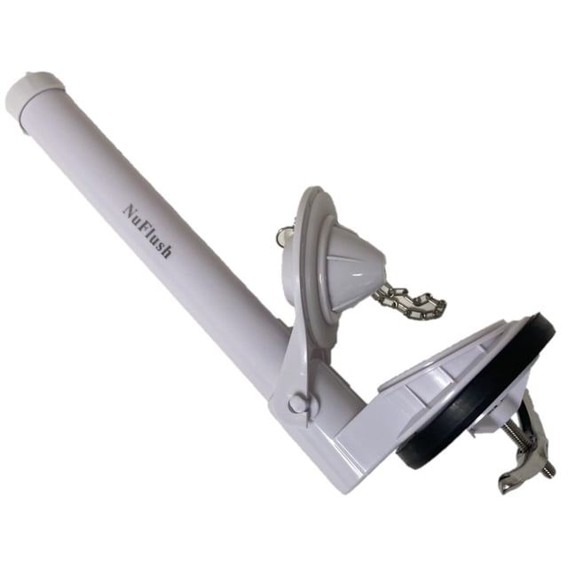 2.5-inch Flush Valve Assembly for 1 Piece Toilet,10-inch Overflow Tube