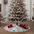 thumbnail image 4 of Balery Colorful Cute Pig Printed Christmas Tree Skirt , Merry Christmas Party Christmas Tree Decoration,Adjustable Tree Skirt-36", 4 of 6