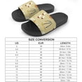 thumbnail image 2 of GZHJMY Stylish Slides for Women Men, Cute and Cozy Autumnwith Different Mushrooms Soft Flexible Slip-on Sandals Slippers, 2 of 7