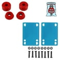 thumbnail image 1 of Skateboard Bushings Med 96 with Blue Riser Pads and 1" Phillips Hardware, 1 of 1
