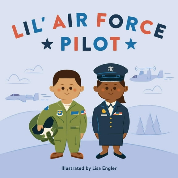 Mini Military Lil' Air Force Pilot, (Board Book)
