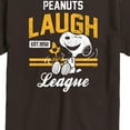 thumbnail image 2 of Peanuts - Peanuts Laugh League - Men's Short Sleeve Graphic T-Shirt, 2 of 5