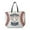 White-01, variant on Xfvqtps Womens Handbag Large Capacity Ball Print Multi-Purpose Fashion Lightweight Portable Beach Nylon Shoulder Bag Pink