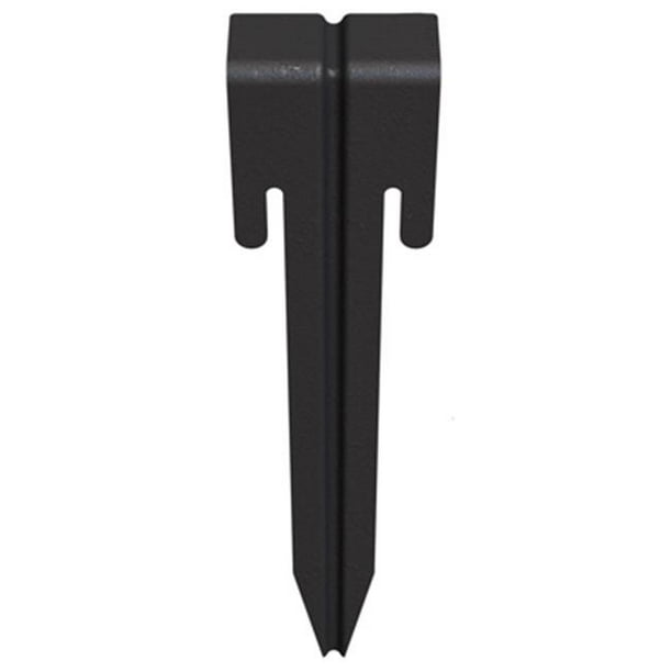 Panacea Products 213693 10.5 in. Black Steel Edging Stake Pack of 3