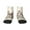 1 Black, variant on Cowboys Riding Horses Pattern Quarter Crew Socks,Toe Seamed Ankle Socks,Cotton Cushioned Breathable Athletic Crew Sports Socks