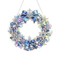 thumbnail image 2 of Christmas Door Hanging Ornament with LED Lights, Lighted Holiday Decor for Front Door, Wall, Window, Porch and Mantel, 2 of 4