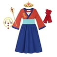 thumbnail image 1 of Blancanieves Cenicienta princesa niñas vestido Halloween Mérida Belle Cosplay disfraz niños Rapunzel Aurora vestir Vestidos Clothes2T Gao Jinjia LED, 1 of 2