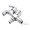 thumbnail image 2 of TIMIFIS Switch Faucet Multi-Function One in Two Out Double Head Faucet Washing Machine Kitchen Tools, 2 of 5