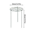 thumbnail image 3 of GUANGHONG Garden Climbing Frame Green Grid Support Peony Support Frame Flower Pot Frame Horticultural Fixing Rod， Support Garden Flower Stakes and Support for Climbing Vegetable, 3 of 7