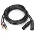 thumbnail image 4 of Cable de micrófono, JORINDO Cable de micrófono Cable de audio Dual XL Rto RCA Cable de audio Dual XL Rto Dual RCA Rendimiento empaquetado con energía, 4 of 8