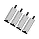 thumbnail image 2 of 4 patas para muebles, patas de sofá, resistentes y resistentes al óxido, patas de repuesto ajustables. plata 10cm, 2 of 9
