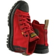 thumbnail image 4 of Palladium Pallashock Supply Hi Unisex Lace Up Canvas Ankle Boot In Red Size 5.5, 4 of 6
