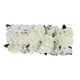 thumbnail image 3 of Arco de bricolaje Fila de flores Flores de rosas artificiales Telón de fondo floral Panel de flores de la boda Flores citadas para el salón de Blanco Soledad Paneles de pared de flores, 3 of 10