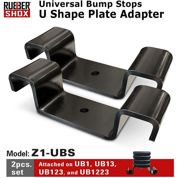 RubberShox Universal Bump Stop U Shape Plate Adapter Z1-UBS