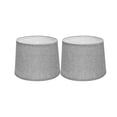 thumbnail image 3 of 2x Table Lamp Shade Wall Sconce Shade Pendant Light Lampshade for Decoration Grey, 3 of 8