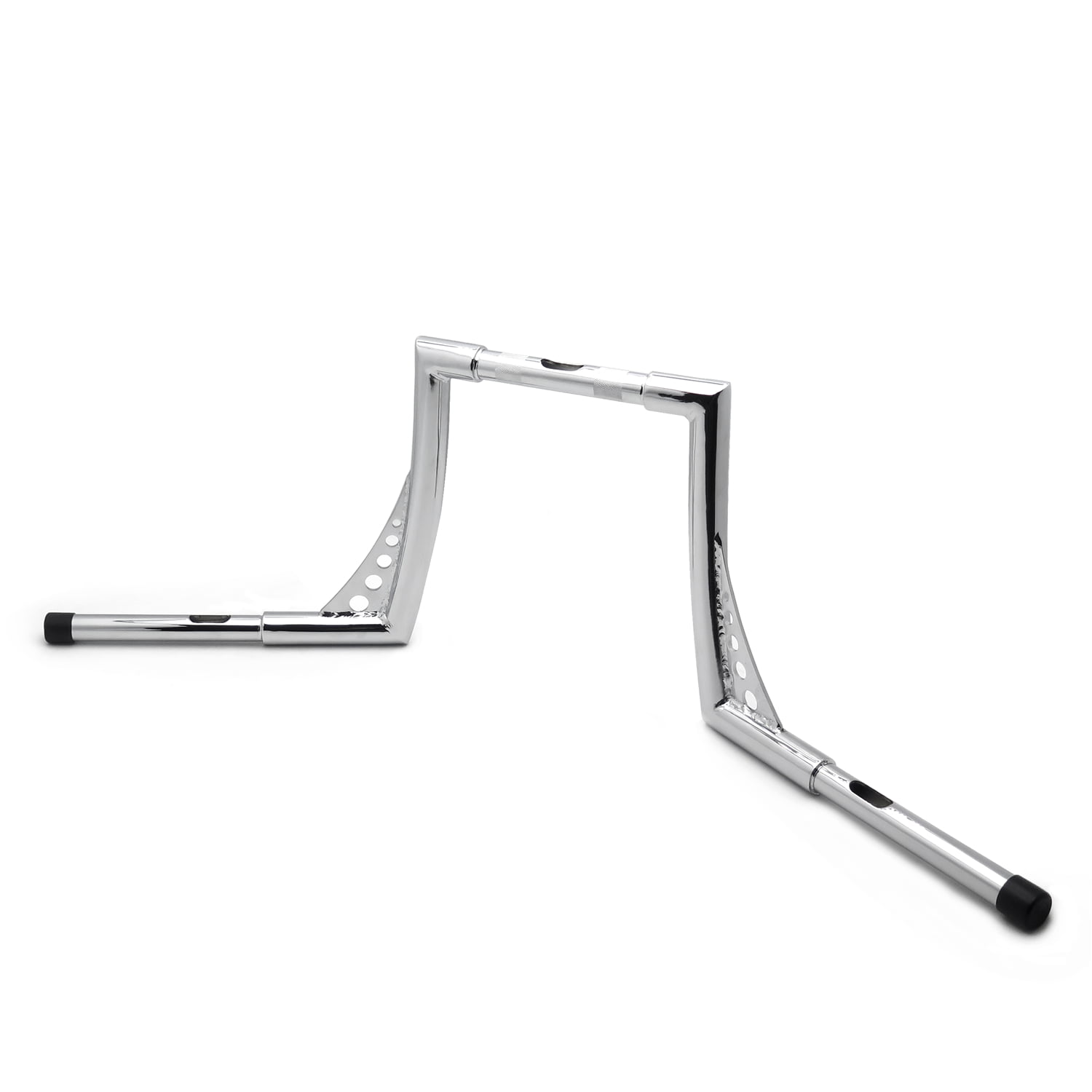 P/N: US-TGHD-HB002-I Ape Hangers Bars Fat 1-1/4 10 Rise Handlebars Compatible with Harley Softail Sportster XL HTTMT 
