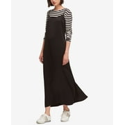 DKNY Womens Striped Top And Maxi Dress