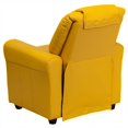 thumbnail image 4 of Bowery Hill Kids Faux Leather Recliner in Yellow, 4 of 5