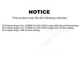 thumbnail image 2 of Transit Auto Front Rear Ceramic Disc Brake Pads and Parking Shoes Kit for Car Nissan Rogue KNN-101496, 2 of 11