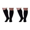thumbnail image 2 of Calcetines de compresión Minnieouse Cuidado de la salud hasta la rodilla Negro/Cubierta del dedo del pie 4XL 2Conjunto, 2 of 6