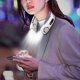 thumbnail image 4 of 5 Speed Handfree Neck Fan, LED Display Cooling Neck Fan, Lightweight Low Noise Hand-free Cooling Fan for Summer Daily Use, 4 of 5