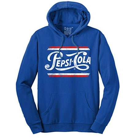 - Tee Luv Hooded Pepsi Sweatshirt - French Terry Pepsi Hoodie