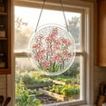 thumbnail image 3 of Acrylic Jigsaw Puzzle Suncatcher-Galactic Colorful Birds, Stained Glass Window Hanging, Home Decor Creative Mom Gifts, Birthday Gifts for Women,Wife, Sisters, Aunt, Besties 7.4in, 3 of 7