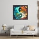 thumbnail image 3 of Hilo Algodón Bordado Punto Cruz Paisaje Yin Yang Con 14CT 40x40cm, 3 of 9