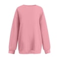 thumbnail image 4 of Womens Oversized Sweatshirts Hoodies Fleece Crewneck Sweaters Casual Tops Comfy Fall Fashion Outfits Winter Clothes, 4 of 5