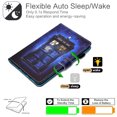 thumbnail image 4 of Allytech Case Fits for All-New Fire HD 10 Plus 2021(11th Gen), Fire HD 10.1" 2021 Case, Premium PU Leather Folding Stand Wallet Case with Auto Sleep Wake for Fire HD 10.1" 2021, Police Booth, 4 of 7