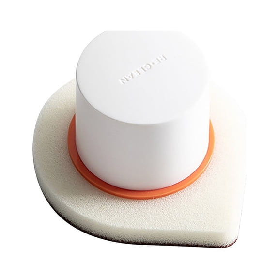 Huayishang Cleaning Brush, Kitchen Essentials Clearance Sale Sponge Kitchen Pot Brush with Handle Reusable and Washable Eraser Cleaner Removal Tool Sink Pot Dish Scrubber Bathroom
