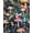 Black/Multicolor, variant on Purple Peel and Stick Wallpaper, Vintage Purple Rose Floral Pattern Wallpapers, Dark Romance Flower Self Adhesive Contact Paper Wall Decor for Bedroom Bathroom Drawer Bookshelf 17.5In x 9.8Ft