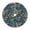Velcro, variant on Xecao berry Nuts Leaf Pattern Christmas Tree Skirt Round Xmas Tree Mat Base Cover for Holiday Home Decorations-30"