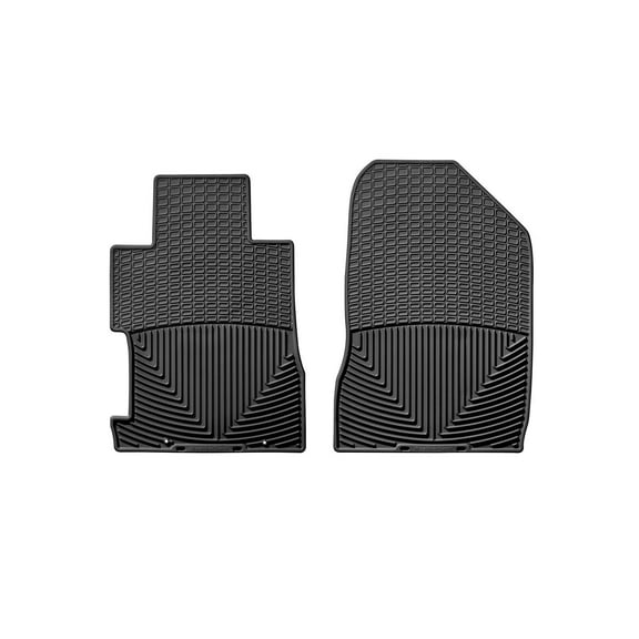 WeatherTech All-Weather Floor Mats compatible with Honda Civic, Civic Si - 1st Row (Driver & Passenger), Black