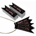 thumbnail image 3 of Inkdotpot Real Rose Gold Foil Thank You For Celebrating With Me Birthday Tags Favor Hang Paper Tags 50 Pieces, 3 of 6