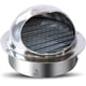 thumbnail image 1 of Ventilation Grille 120mm Ventilation Grille Round Slats Mosquito Net Air Exhaust Grille Blowing Air Exhaust Grille Ventilation Garage Kitchen Bathroom, 1 of 5