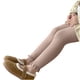 thumbnail image 2 of Odeerbi 3-8 Años Niñas Mallas de Punto de Canalé Pantalones Elásticos de Invierno Pantys Cálidos Pantalones Calcetines, 2 of 9
