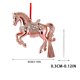 thumbnail image 2 of Yunuuuoa Acrylic Christmas Trailer Ornament 2D Flat Hanging Pendant Holiday Home Decor Interior Wall Decoration for Festive Seasonal Party Indoor Outdoor Housewarming Gift, 2 of 5