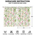 thumbnail image 2 of Printed Botanical Curtains 42x63 Inch 2 Panels, Rod Pocket Blackout Drapes for Bedroom and Entry Hall Windows, 2 of 2