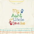 thumbnail image 4 of Inktastic My Aunt and Uncle Love Me Girls Baby Dress, 4 of 5