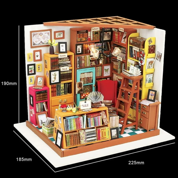 Dollhouse library best sale
