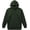 Forest, variant on 8oz Midweight Fleece Hoodie Unisex CVC Cotton Blend Hooded Sweatshirt Soft Warm Pullover Blank Hoodie for Men Women Casual Everyday Wear Durable Comfortable Fit-Navy