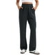 thumbnail image 1 of Pantalones deportivos CRZ YOGA SoftAura, pierna ancha, modal, color negro, para mujer, 1 of 5