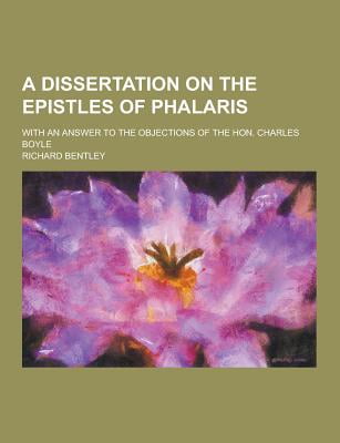 Bentley dissertation on the epistles of phalaris