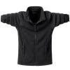 OHMZYZO Men's Fleece Jacket Zip Up Long Sleeve Jackets Lightweight Soft Warm Winter Coat with Pockets